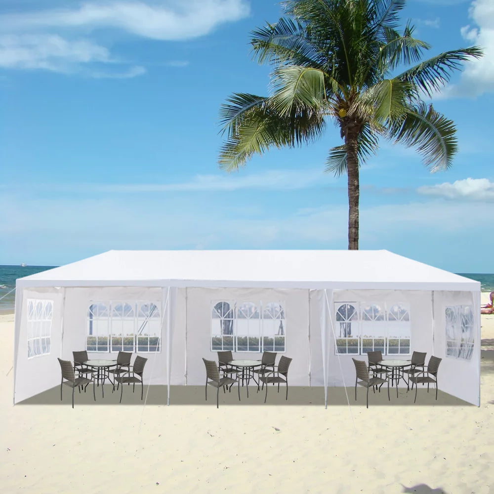 10'X30' Outdoor Canopy Party Wedding Tent Garden Tent Gazebo Pavilion Cater Event